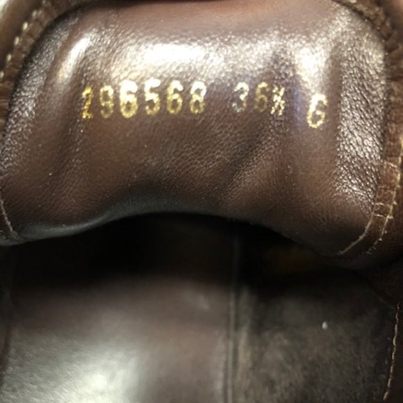 Gucci Brown Monogram Hightop Sneakers - Picture 8 of 9